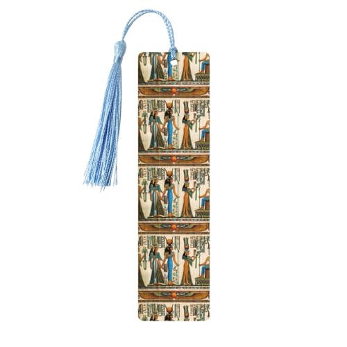 Holz-Lesezeichen mit Frauen im alten Ägypten, niedliche Lesezeichen, Etikett, Ornament für Dekoration, Handwerk, Dekorationen zum Lesen, 5 Stück Holz-Lesezeichen mit Frauen im alten Ägypten, niedliche Lesezeichen, Etikett, Ornament für Dekoration, Handwerk, Dekorationen zum Lesen, 5 Stück von YUBVCF