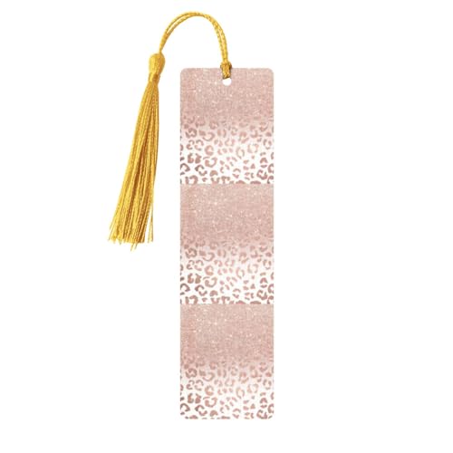 Holz-Lesezeichen mit rotgoldenem Glitzer-Druck, niedliche Lesezeichen, Etikett, Ornament für Dekoration, Handwerk, Dekorationen zum Lesen, 5 Stück Holz-Lesezeichen mit rotgoldenem Glitzer-Druck, niedliche Lesezeichen, Etikett, Ornament für Dekoration, Handwerk, Dekorationen zum Lesen, 5 Stück von YUBVCF
