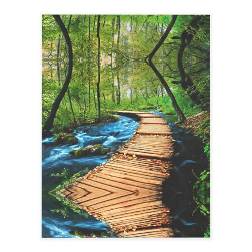 Holzbrücke, Wasserdruck, modische Kristall-Aufkleber, Bastelkarten, Dekorationen für Wasserflasche, Laptop, Gepäck, Telefon, Gitarre Holzbrücke, Wasserdruck, modische Kristall-Aufkleber, Bastelkarten, Dekorationen für Wasserflasche, Laptop, Gepäck, Telefon, Gitarre von YUBVCF