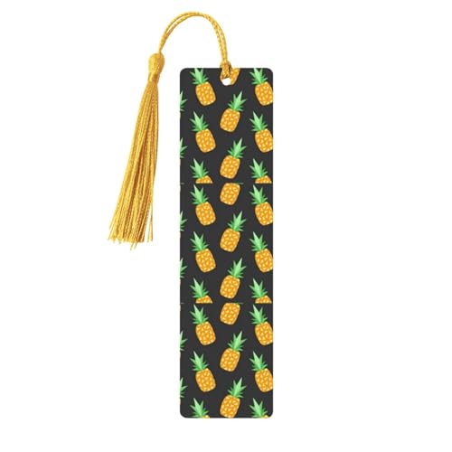 Lesezeichen mit Ananas-Druck, 5 Stück, niedliche Lesezeichen, Etikett, Ornament für Dekoration, Handwerk, Dekorationen zum Lesen Lesezeichen mit Ananas-Druck, 5 Stück, niedliche Lesezeichen, Etikett, Ornament für Dekoration, Handwerk, Dekorationen zum Lesen von YUBVCF