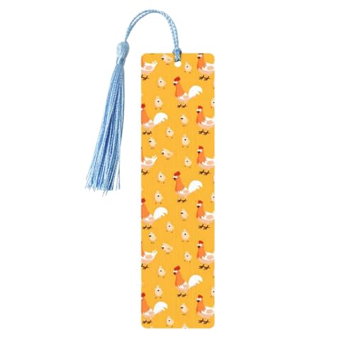 Lesezeichen mit Hühnerküken-Druck, 5 Stück, niedliche Lesezeichen, Etiketten-Ornament für Dekoration, Handwerk, Dekorationen zum Lesen Lesezeichen mit Hühnerküken-Druck, 5 Stück, niedliche Lesezeichen, Etiketten-Ornament für Dekoration, Handwerk, Dekorationen zum Lesen von YUBVCF