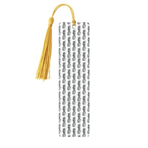 Lesezeichen mit tropischem Ananas-Muster, 5 Stück, niedliche Lesezeichen, Etiketten-Ornament für Dekoration, Handwerk, Dekorationen zum Lesen Lesezeichen mit tropischem Ananas-Muster, 5 Stück, niedliche Lesezeichen, Etiketten-Ornament für Dekoration, Handwerk, Dekorationen zum Lesen von YUBVCF