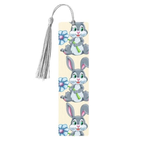Lustiges Lesezeichen mit Osterhasen-Druck, 5 Stück, niedliche Lesezeichen, Etiketten-Ornament für Dekoration, Handwerk, Dekorationen zum Lesen Lustiges Lesezeichen mit Osterhasen-Druck, 5 Stück, niedliche Lesezeichen, Etiketten-Ornament für Dekoration, Handwerk, Dekorationen zum Lesen von YUBVCF