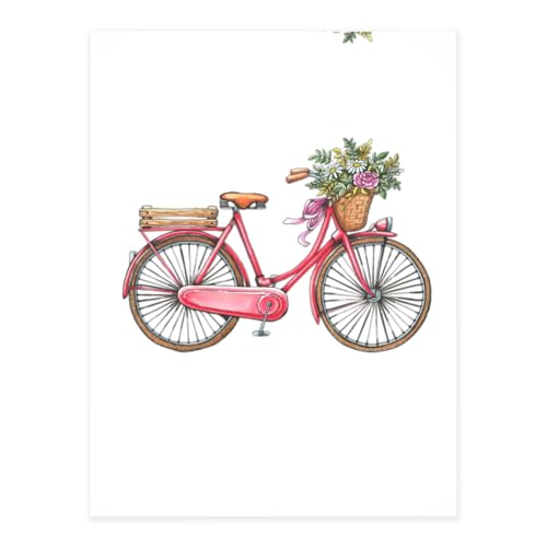 Roter Fahrraddruck, modische Kristall-Aufkleber, Bastelkarten, Dekorationen für Wasserflasche, Laptop, Gepäck, Telefon, Gitarre Roter Fahrraddruck, modische Kristall-Aufkleber, Bastelkarten, Dekorationen für Wasserflasche, Laptop, Gepäck, Telefon, Gitarre von YUBVCF