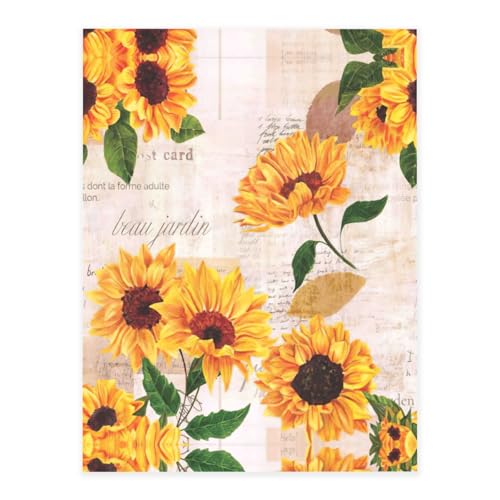 Sonnenblumen-Druck, modische Kristall-Aufkleber, Bastelkarten, Dekorationen für Wasserflasche, Laptop, Gepäck, Telefon, Gitarre Sonnenblumen-Druck, modische Kristall-Aufkleber, Bastelkarten, Dekorationen für Wasserflasche, Laptop, Gepäck, Telefon, Gitarre von YUBVCF