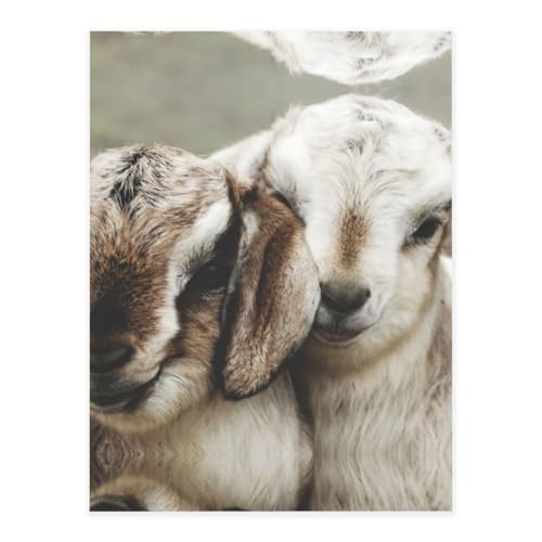 Tiere, Ziegen-Druck, modische Kristall-Aufkleber, Bastelkarten, Dekorationen für Wasserflasche, Laptop, Gepäck, Telefon, Gitarre Tiere, Ziegen-Druck, modische Kristall-Aufkleber, Bastelkarten, Dekorationen für Wasserflasche, Laptop, Gepäck, Telefon, Gitarre von YUBVCF