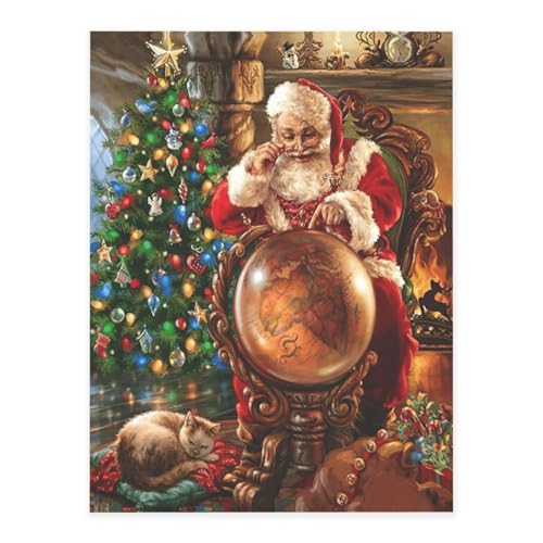 Weihnachtsmann-Druck, modische Kristall-Aufkleber, Bastelkarten, Dekorationen für Wasserflasche, Laptop, Gepäck, Telefon, Gitarre Weihnachtsmann-Druck, modische Kristall-Aufkleber, Bastelkarten, Dekorationen für Wasserflasche, Laptop, Gepäck, Telefon, Gitarre von YUBVCF