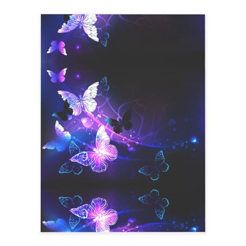 Weiße lila Schmetterlinge, modische Kristallaufkleber, Bastelkarten, Dekorationen für Wasserflasche, Laptop, Gepäck, Telefon, Gitarre Weiße lila Schmetterlinge, modische Kristallaufkleber, Bastelkarten, Dekorationen für Wasserflasche, Laptop, Gepäck, Telefon, Gitarre von YUBVCF
