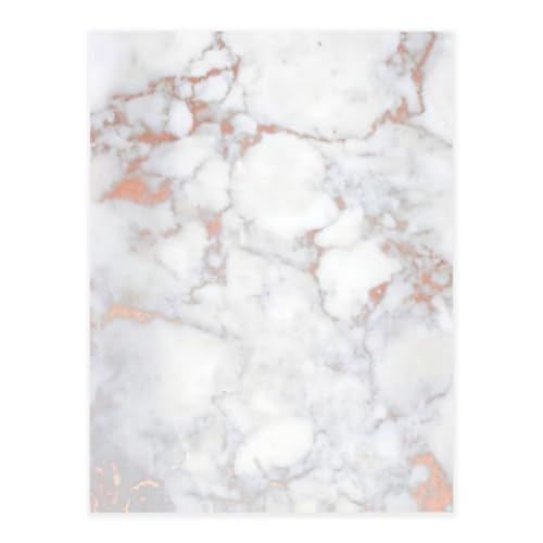 Weißer Marmor-Roségold-Druck, modische Kristall-Aufkleber, Bastelkarten, Dekorationen für Wasserflasche, Laptop, Gepäck, Telefon, Gitarre Weißer Marmor-Roségold-Druck, modische Kristall-Aufkleber, Bastelkarten, Dekorationen für Wasserflasche, Laptop, Gepäck, Telefon, Gitarre von YUBVCF