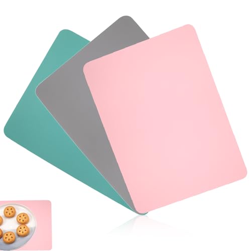 Bastelunterlage, 3 StüCk Silikonmatte Rutschfeste Unterlage Schreibtisch 30 X 40cm Silikon Malunterlage Mehrzweck Silikonunterlage für Gießharz Bastelarbeiten Küche Bastelunterlage, 3 StüCk Silikonmatte Rutschfeste Unterlage Schreibtisch 30 X 40cm Silikon Malunterlage Mehrzweck Silikonunterlage für Gießharz Bastelarbeiten Küche von YUDAWN