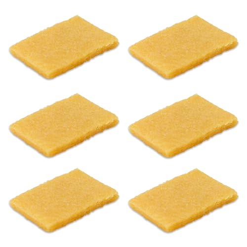 Kleber Radiergummi, 6 Stück Schleifband Reinigungsblock Schleifpapier Reiniger Griptape Cleaner Zement Radiergummi Schleifbandreiniger Rechteckiger Klebstoffentferner von YUDAWN