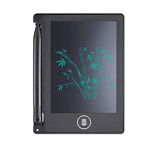 YUEHISY 4,4-Zoll-LCD-Schreibtablett, Tragbares Notizblock-Zeichenbrett für, Studenten und Erwachsene, mit Löschtaste, für das Home-Office-Schulklassenzimmer (A) von YUEHISY