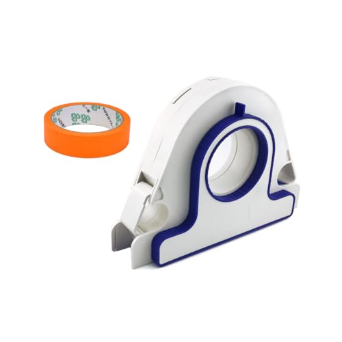 YUEHISY Malerband Applikator -Set, 25 Mm Orangenmaskelbandspender, 1 Mm Überlappung für Wasserfestes Versiegelung an Fenster und Verkleidung von YUEHISY