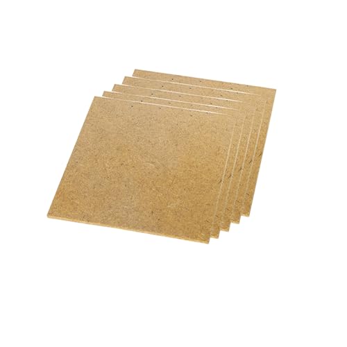 Bögen, Bastelbedarf, 5 Pieces of 400mm*300mm Rectangle Wood Sheets, Thickness 2mm-8mm for DIY Crafts,Hand Carving, Wood Product Decoration,8mm(5mm) von YUEKOPOU