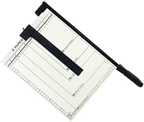 Cutter Papierschneider,A4 Papierschneider, High-Precision Guillotine Paper Cutter - Manual A4 Cutting Machine for Printing, Crafting, and Bridal Shops(Bianco) von YUEKOPOU
