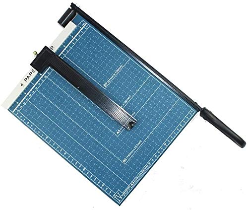 Cutter Papierschneider,A4 Papierschneider, High-Precision Guillotine Paper Cutter - Manual A4 Cutting Machine for Printing, Crafting, and Bridal Shops(Blu) von YUEKOPOU
