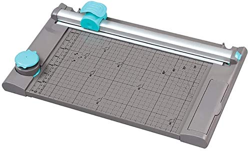 Cutter Papierschneider,A4 Papierschneider, Portable A4 Guillotine Paper Cutter for Bridal Shops - Compact Rolling Style Cutting Tool Cutter Papierschneider,A4 Papierschneider, Portable A4 Guillotine Paper Cutter for Bridal Shops - Compact Rolling Style Cutting Tool von YUEKOPOU