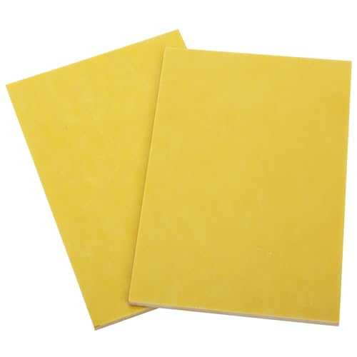 Epoxidharz-Glasfaser-Isolierplatte 3240 Epoxy Board Fiberglass Sheet FR4 Laminated Panel Electrical Insulation Board 250mmx250mm 0.3-10mm Pack of 30(1.2mm 2Pcs) von YUEKOPOU