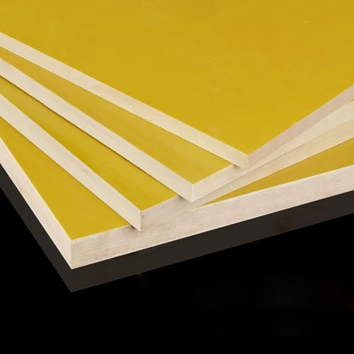 Epoxidharz-Glasfaser-Isolierplatte 3240 Epoxy Fiberglass Sheet FR4 Laminated Panel 100mm x 100mm Multiple Thicknesses Pack of 2-5(100mm*100mm*8mm 2pcs) von YUEKOPOU