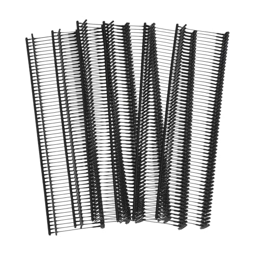Etikettierverschlüsse, Kleidungsetikettierung, 1500Pcs Mini Stitch Gun Fasteners, Micro Fasteners Stitch Gun Refill Quick Clothing Fixer for Clothing Fine Stitch Tag Gun,(Black,20mm/0.79") von YUEKOPOU