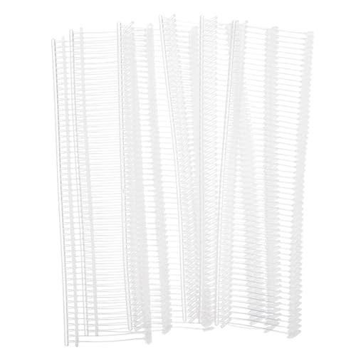 Etikettierverschlüsse, Kleidungsetikettierung, 1500Pcs Mini Stitch Gun Fasteners, Micro Fasteners Stitch Gun Refill Quick Clothing Fixer for Clothing Fine Stitch Tag Gun,(Clear,20mm/0.79") von YUEKOPOU