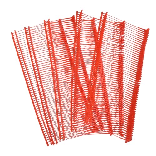 Etikettierverschlüsse, Kleidungsetikettierung, 1500Pcs Mini Stitch Gun Fasteners, Micro Fasteners Stitch Gun Refill Quick Clothing Fixer for Clothing Fine Stitch Tag Gun,(Red,35mm/1.38") von YUEKOPOU
