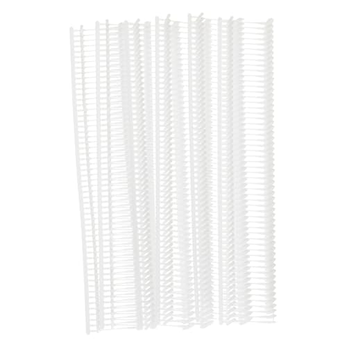 Etikettierverschlüsse, Kleidungsetikettierung, 1500Pcs Mini Stitch Gun Fasteners, Micro Fasteners Stitch Gun Refill Quick Clothing Fixer for Clothing Fine Stitch Tag Gun,(White,10mm/0.39") von YUEKOPOU