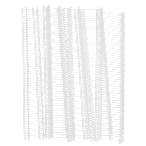 Etikettierverschlüsse, Kleidungsetikettierung, 1500Pcs Mini Stitch Gun Fasteners, Micro Fasteners Stitch Gun Refill Quick Clothing Fixer for Clothing Fine Stitch Tag Gun,(White,18mm/0.71") von YUEKOPOU