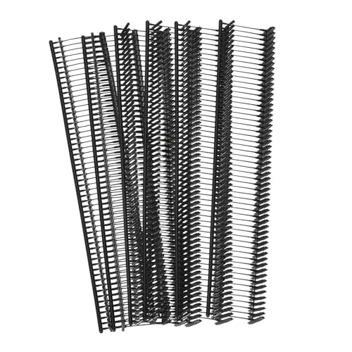 Etikettierverschlüsse, Kleidungsetikettierung, 2500Pcs Mini Stitch Gun Fasteners, Micro Fasteners Stitch Gun Refill Quick Clothing Fixer for Clothing Fine Stitch Tag Gun,(Black,15mm/0.59") von YUEKOPOU
