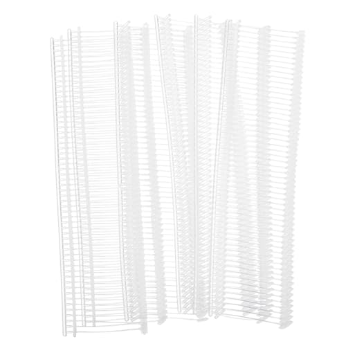 Etikettierverschlüsse, Kleidungsetikettierung, 2500Pcs Mini Stitch Gun Fasteners, Micro Fasteners Stitch Gun Refill Quick Clothing Fixer for Clothing Fine Stitch Tag Gun,(Clear,20mm/0.79") von YUEKOPOU