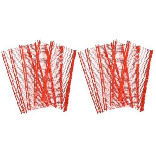 Etikettierverschlüsse, Kleidungsetikettierung, 2500Pcs Mini Stitch Gun Fasteners, Micro Fasteners Stitch Gun Refill Quick Clothing Fixer for Clothing Fine Stitch Tag Gun,(Red,35mm/1.38") von YUEKOPOU