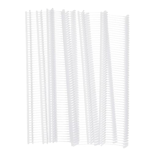 Etikettierverschlüsse, Kleidungsetikettierung, 2500Pcs Mini Stitch Gun Fasteners, Micro Fasteners Stitch Gun Refill Quick Clothing Fixer for Clothing Fine Stitch Tag Gun,(White,18mm/0.71") von YUEKOPOU