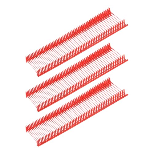 Etikettierverschlüsse, Kleidungsetikettierung, 5000pcs 0.8 InchMicro Tagging Gun Fasteners, Tag Pins Clothing Tagging Barbs Attachments Plastic Garment Price Tag Barb for Clothes,(Red,15mm) von YUEKOPOU