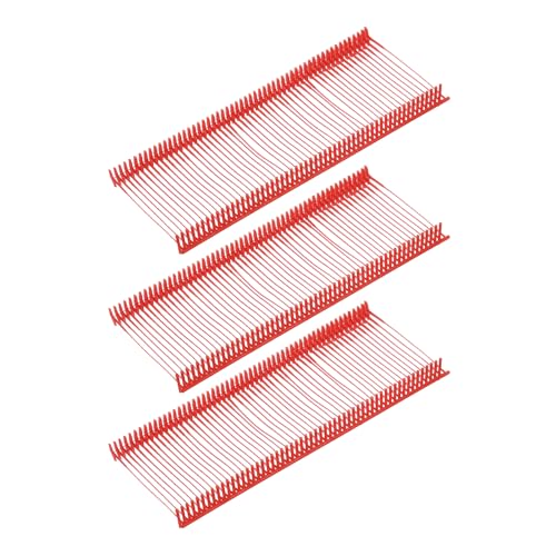 Etikettierverschlüsse, Kleidungsetikettierung, 5000pcs 0.8 InchMicro Tagging Gun Fasteners, Tag Pins Clothing Tagging Barbs Attachments Plastic Garment Price Tag Barb for Clothes,(Red,35mm) von YUEKOPOU