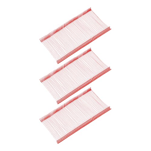 Etikettierverschlüsse, Kleidungsetikettierung, 5000pcs 0.8 InchMicro Tagging Gun Fasteners, Tag Pins Clothing Tagging Barbs Attachments Plastic Garment Price Tag Barb for Clothes,(Red,50mm) von YUEKOPOU
