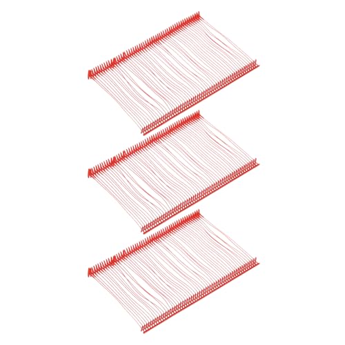 Etikettierverschlüsse, Kleidungsetikettierung, 5000pcs 0.8 InchMicro Tagging Gun Fasteners, Tag Pins Clothing Tagging Barbs Attachments Plastic Garment Price Tag Barb for Clothes,(Red,65mm) von YUEKOPOU