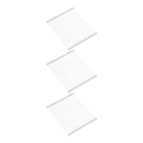 Etikettierverschlüsse, Kleidungsetikettierung, 5000pcs 0.8 InchMicro Tagging Gun Fasteners, Tag Pins Clothing Tagging Barbs Attachments Plastic Garment Price Tag Barb for Clothes,(White,125mm) von YUEKOPOU