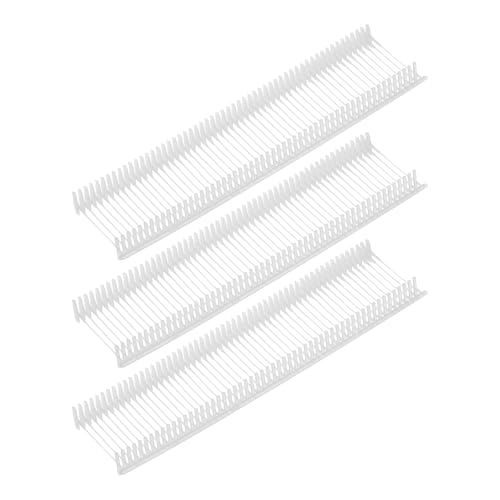 Etikettierverschlüsse, Kleidungsetikettierung, 5000pcs 0.8 InchMicro Tagging Gun Fasteners, Tag Pins Clothing Tagging Barbs Attachments Plastic Garment Price Tag Barb for Clothes,(White,18mm) von YUEKOPOU