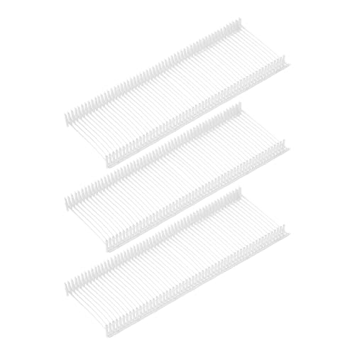 Etikettierverschlüsse, Kleidungsetikettierung, 5000pcs 0.8 InchMicro Tagging Gun Fasteners, Tag Pins Clothing Tagging Barbs Attachments Plastic Garment Price Tag Barb for Clothes,(White,30mm) von YUEKOPOU