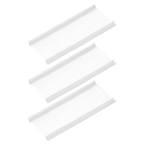 Etikettierverschlüsse, Kleidungsetikettierung, 5000pcs 0.8 InchMicro Tagging Gun Fasteners, Tag Pins Clothing Tagging Barbs Attachments Plastic Garment Price Tag Barb for Clothes,(White,35mm) von YUEKOPOU