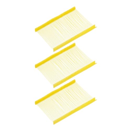 Etikettierverschlüsse, Kleidungsetikettierung, 5000pcs 0.8 InchMicro Tagging Gun Fasteners, Tag Pins Clothing Tagging Barbs Attachments Plastic Garment Price Tag Barb for Clothes,(Yellow,50mm) von YUEKOPOU