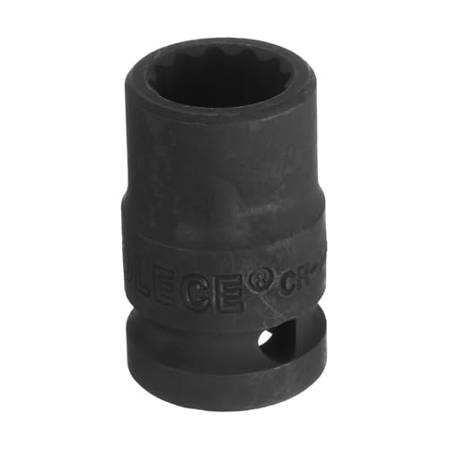 Innensechskant-Bohrer-Kit, Sechskant-Schaft, Schli 1/2" Drive Shallow Impact Socket - 12-Point Metric CR-MO Steel Nut Impact Grade Socket for Auto Repair(14mm) von YUEKOPOU