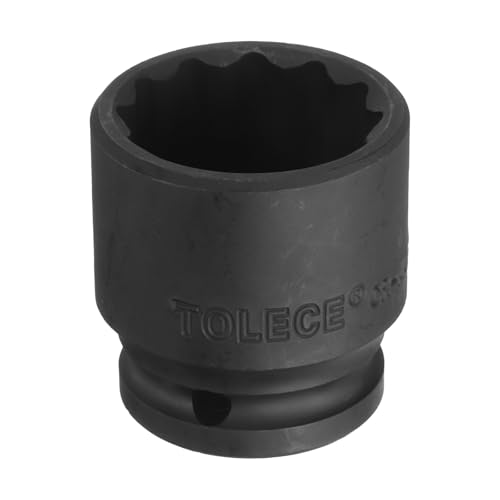 Innensechskant-Bohrer-Kit, Sechskant-Schaft, Schli 1/2" Drive Shallow Impact Socket - 12-Point Metric CR-MO Steel Nut Impact Grade Socket for Auto Repair(30mm) von YUEKOPOU