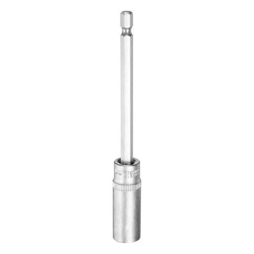 Innensechskant-Bohrer-Kit, Sechskant-Schaft, Schli 1/4" Power Nut Driver Drill Bit Metric Hex Nut Setter Quick-Change Socket Wrench for Impact Driver and Screwdriver Power Tools(12mm) von YUEKOPOU