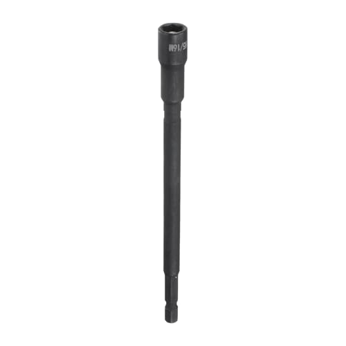 Innensechskant-Bohrer-Kit, Sechskant-Schaft, Schli 5/16" Magnetic Nut Driver - 1/4" Hex Shank Quick Change CRV Steel for Impact Driver Drill Bit Set(5/16inch x 6inch) von YUEKOPOU