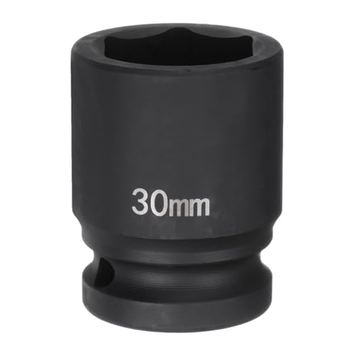 Innensechskant-Bohrer-Kit, Sechskant-Schaft, Schli 6-Point Impact Socket 3/4" Drive Heavy-Duty Metric Axle Nut Tool for Automotive Repairs(30mm) von YUEKOPOU