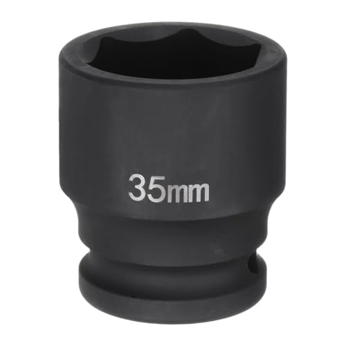 Innensechskant-Bohrer-Kit, Sechskant-Schaft, Schli 6-Point Impact Socket 3/4" Drive Heavy-Duty Metric Axle Nut Tool for Automotive Repairs(35mm) von YUEKOPOU