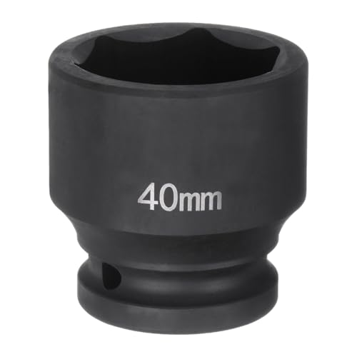 Innensechskant-Bohrer-Kit, Sechskant-Schaft, Schli 6-Point Impact Socket 3/4" Drive Heavy-Duty Metric Axle Nut Tool for Automotive Repairs(40mm) von YUEKOPOU