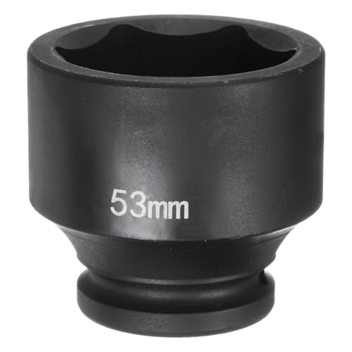 Innensechskant-Bohrer-Kit, Sechskant-Schaft, Schli 6-Point Impact Socket 3/4" Drive Heavy-Duty Metric Axle Nut Tool for Automotive Repairs(53mm) von YUEKOPOU
