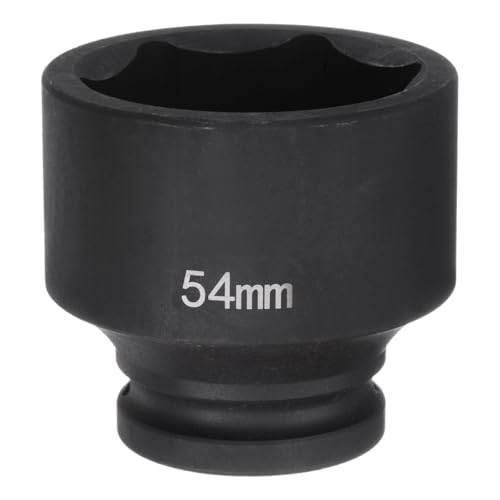 Innensechskant-Bohrer-Kit, Sechskant-Schaft, Schli 6-Point Impact Socket 3/4" Drive Heavy-Duty Metric Axle Nut Tool for Automotive Repairs(54mm) von YUEKOPOU